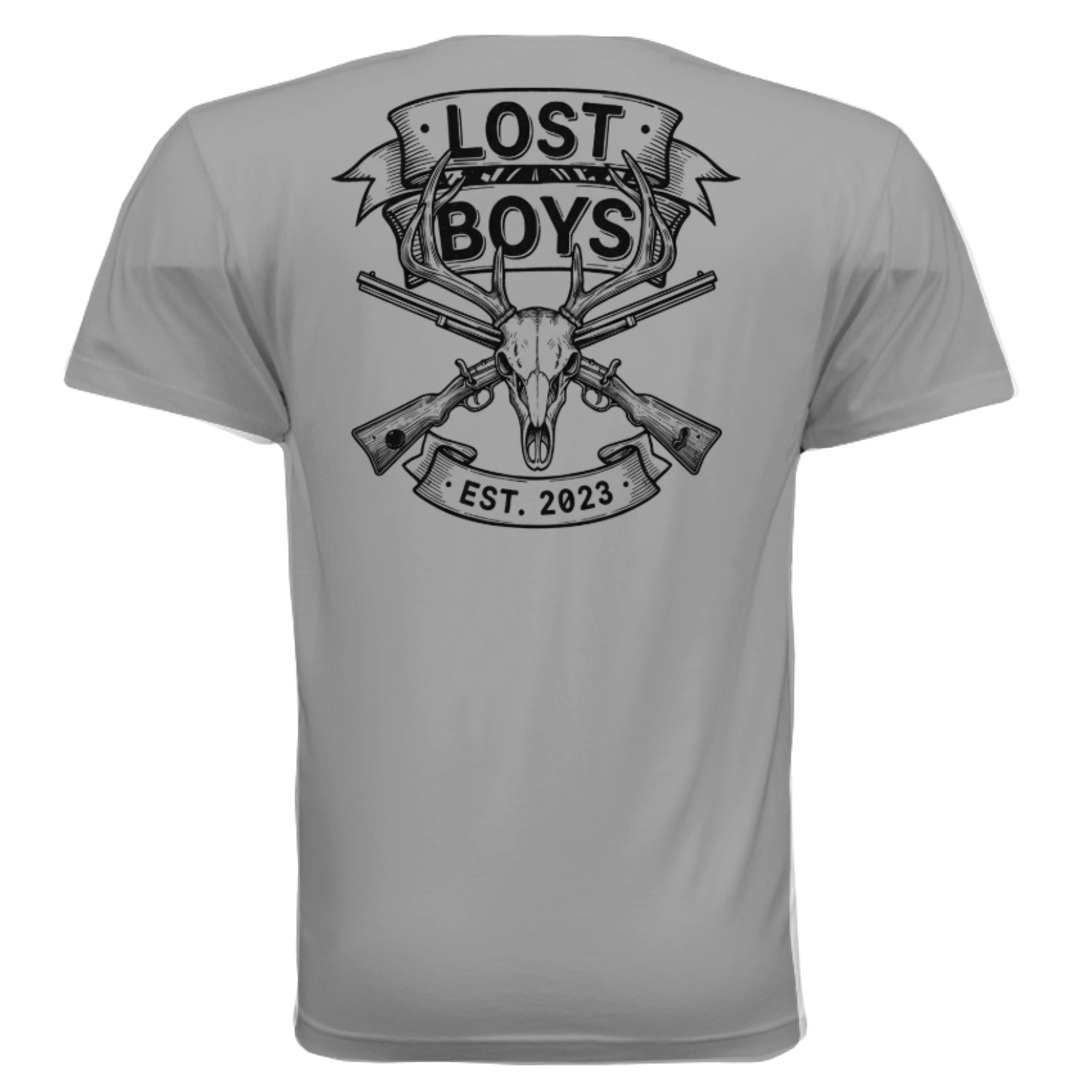 Dark Heather Grey - 6410 - BACK