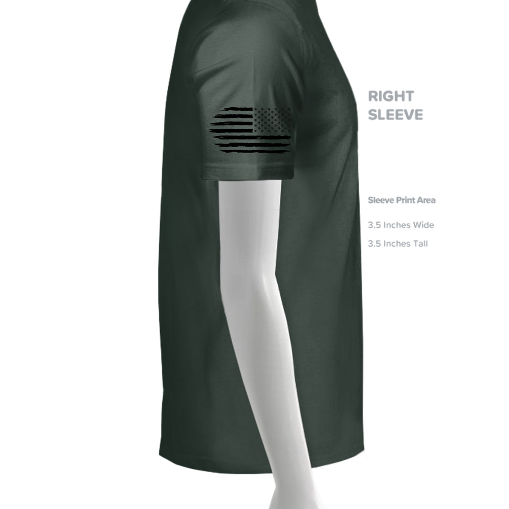 Heather Forest Green - 6410 - SLEEVE_RIGHT