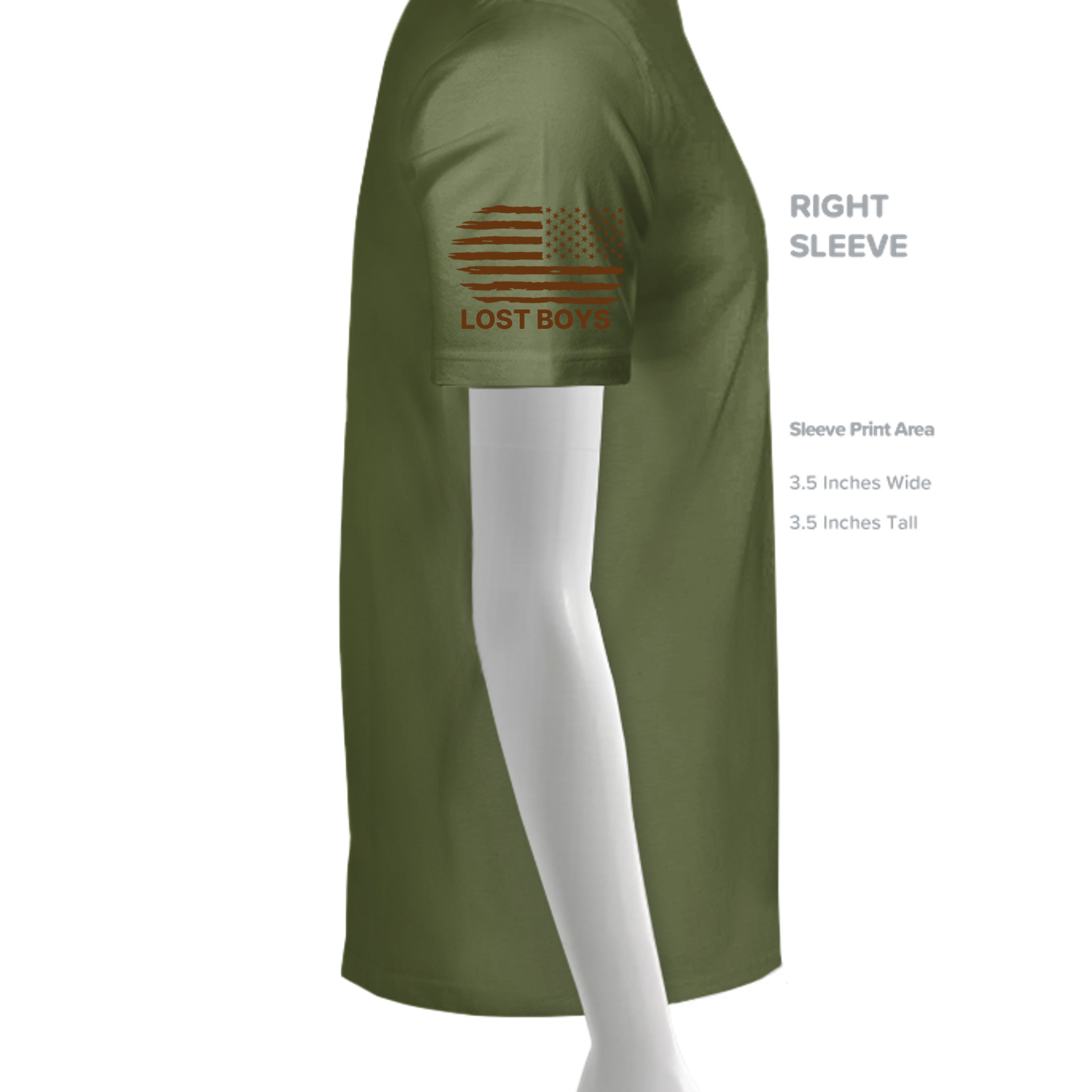 Military Green - 6410 - SLEEVE_RIGHT